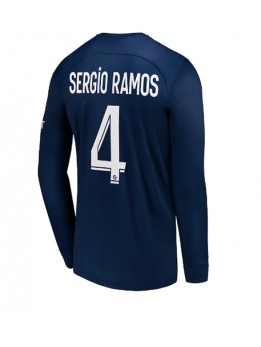 Paris Saint-Germain Sergio Ramos #4 Heimtrikot 2022-23 Langarm